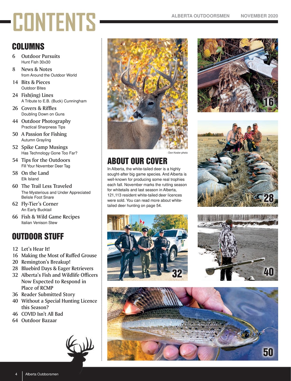 Alberta Outdoors Preview Pages