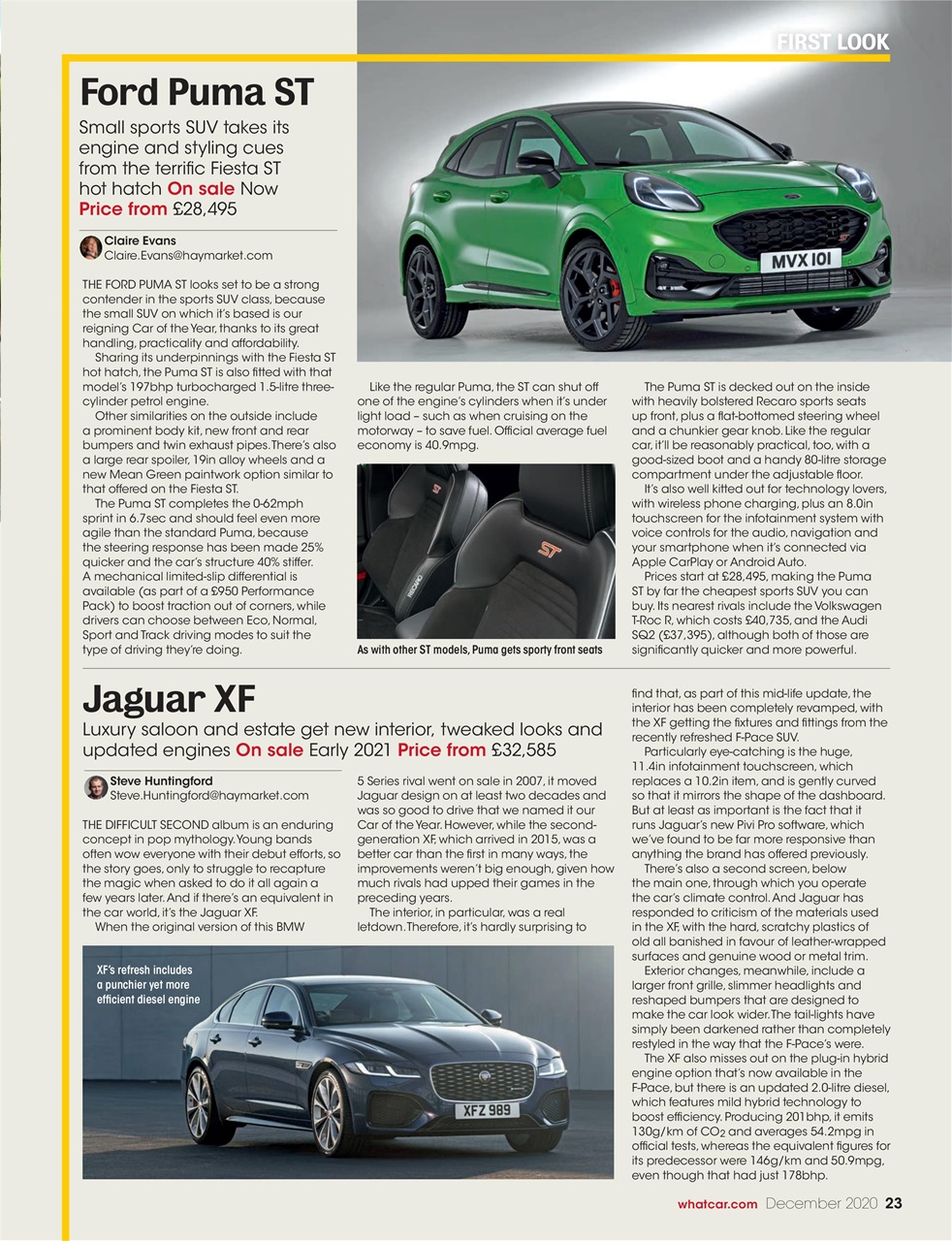 What Car? Preview Pages