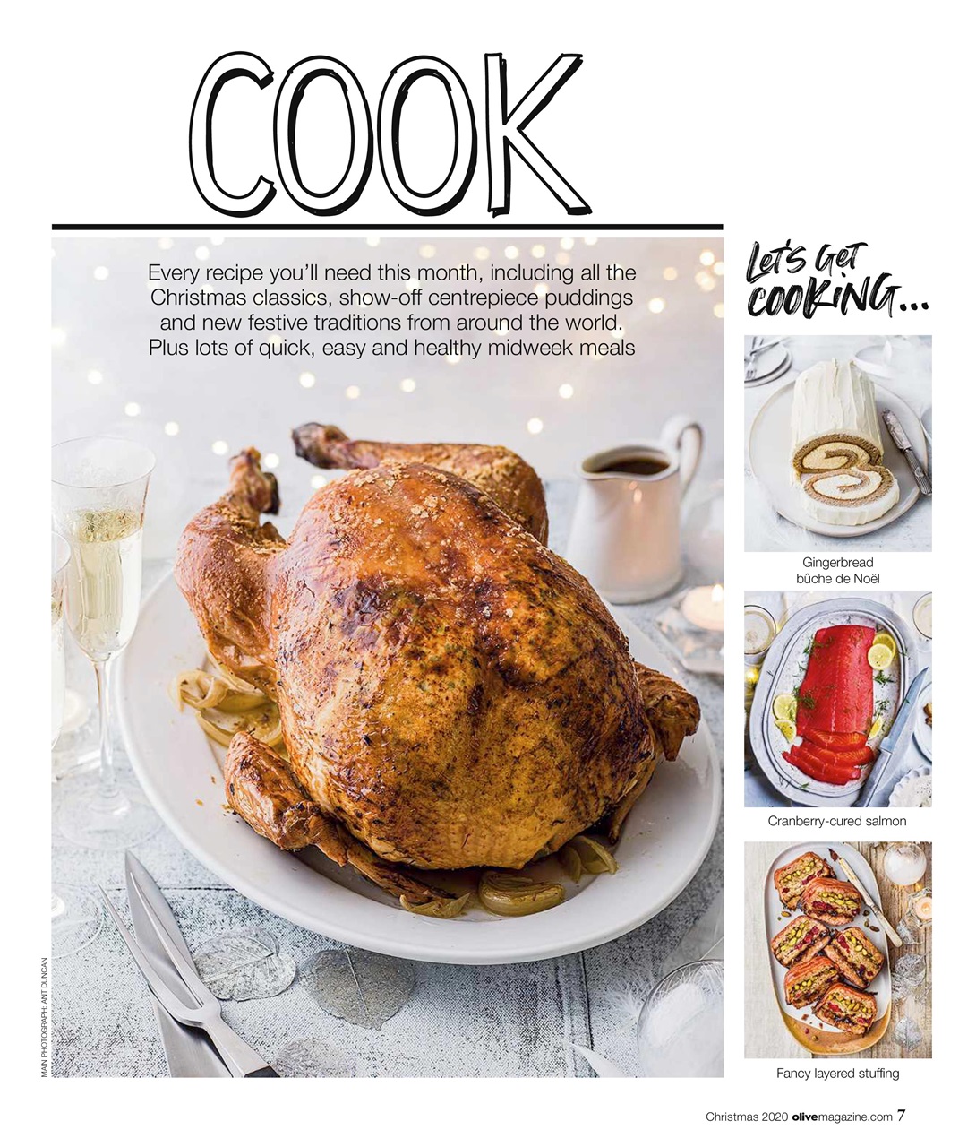 Olive Magazine Preview Pages