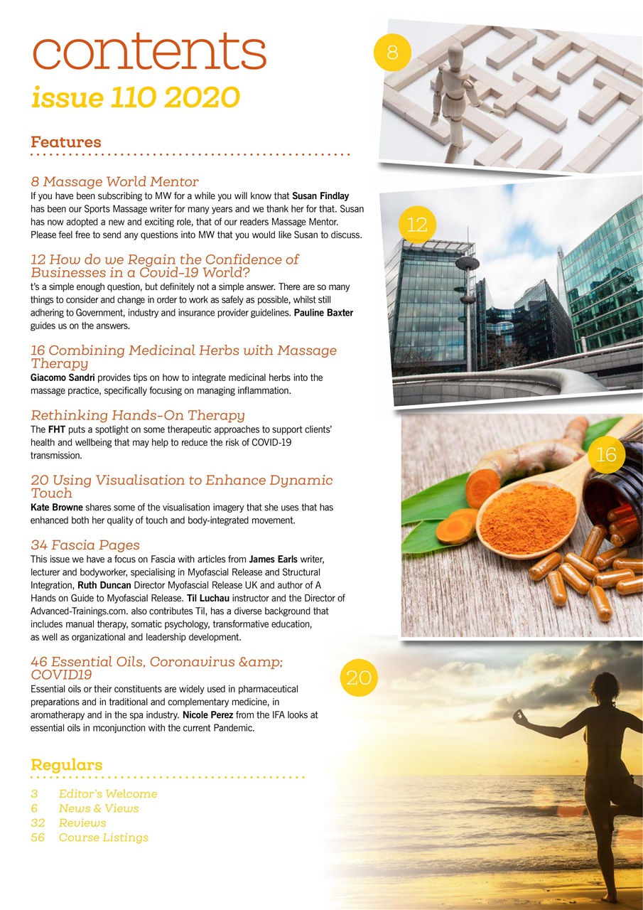 Massage World Preview Pages