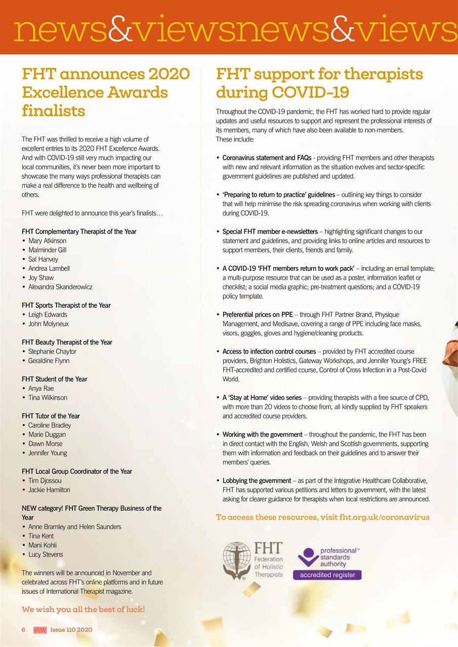 Massage World Preview Pages