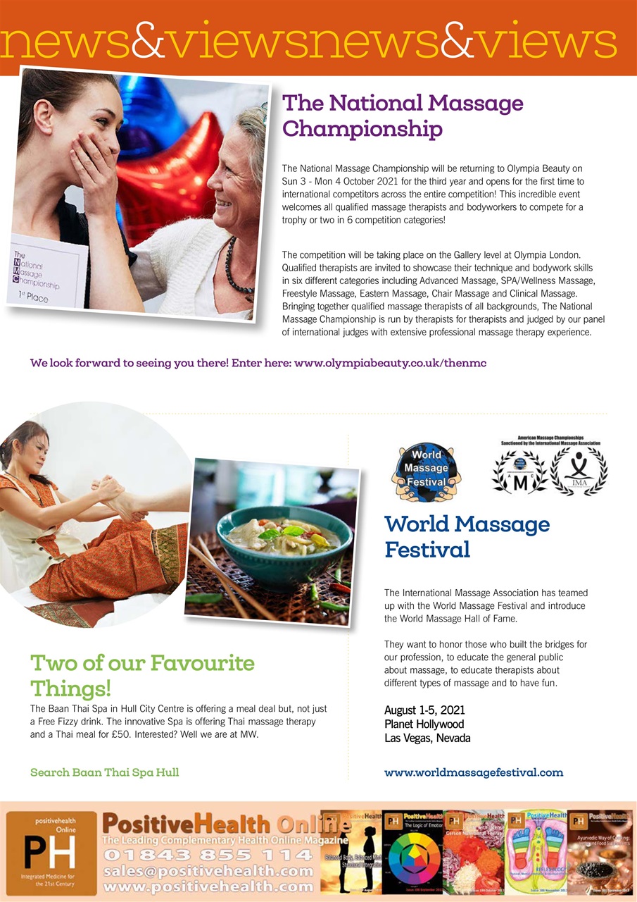 Massage World Preview Pages