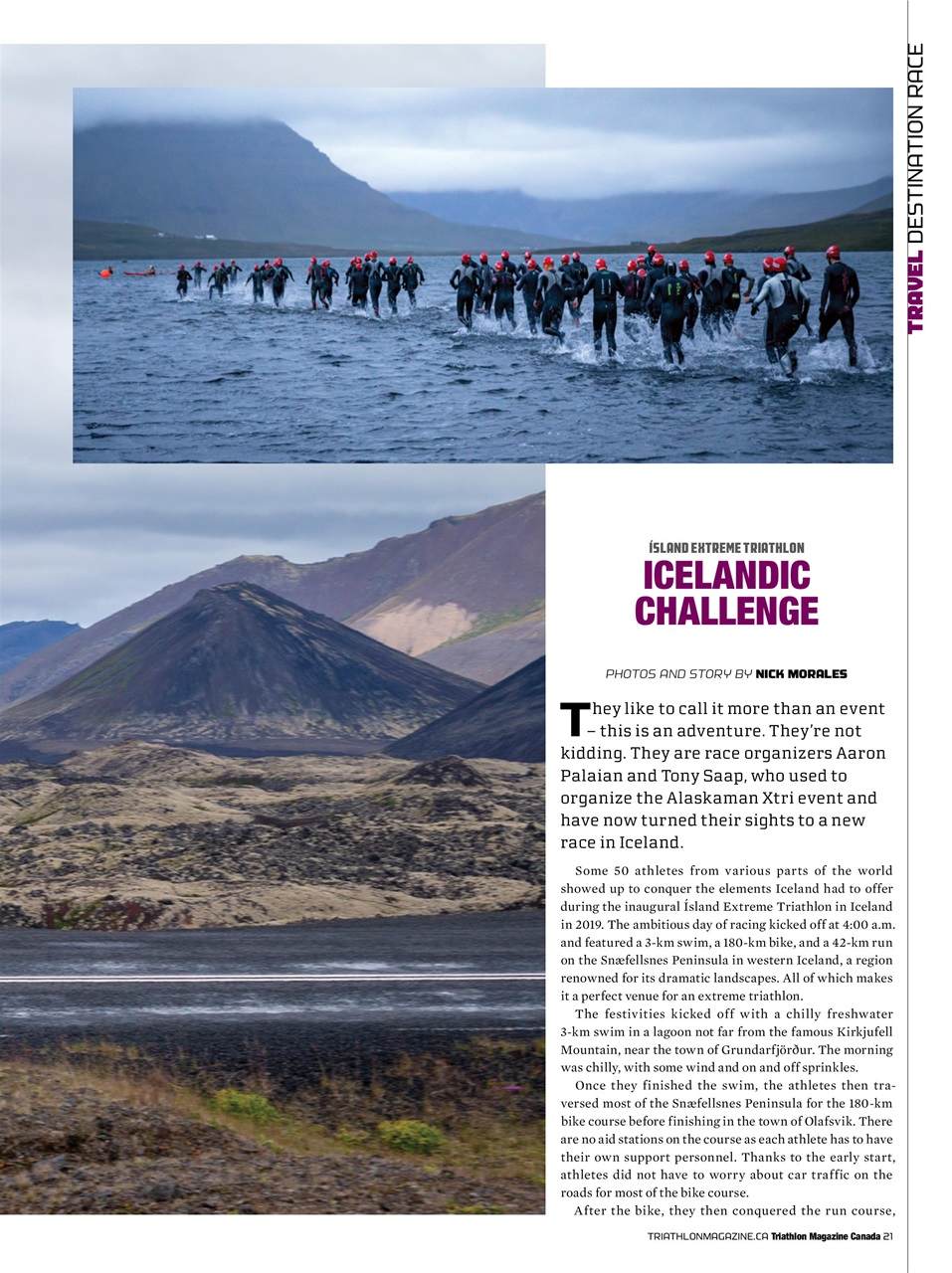 Triathlon Magazine Canada Preview Pages