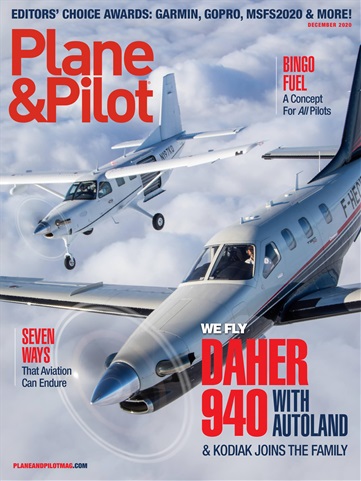 Plane & Pilot issue December 2020