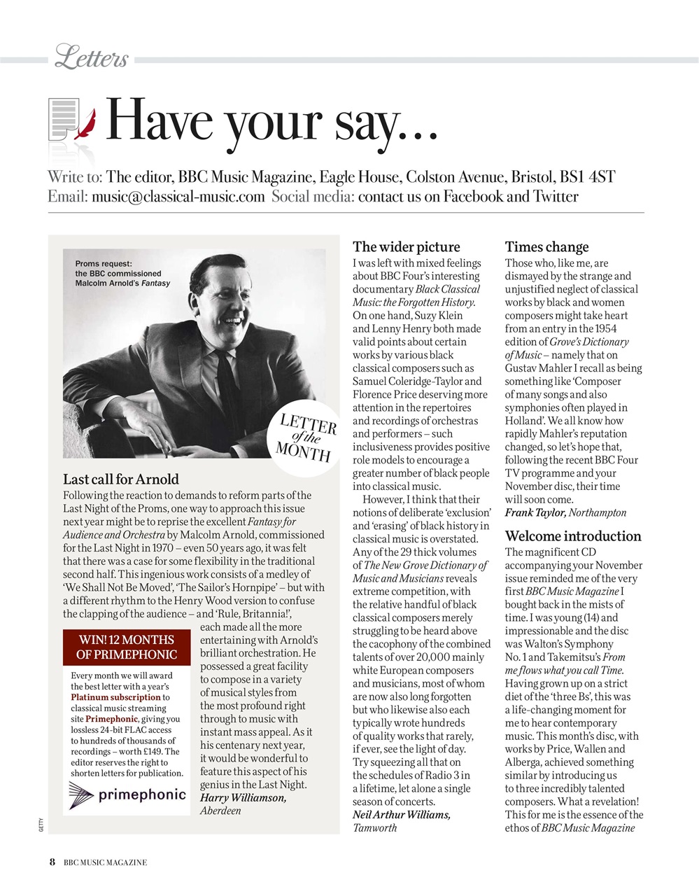 BBC Music Magazine Preview Pages