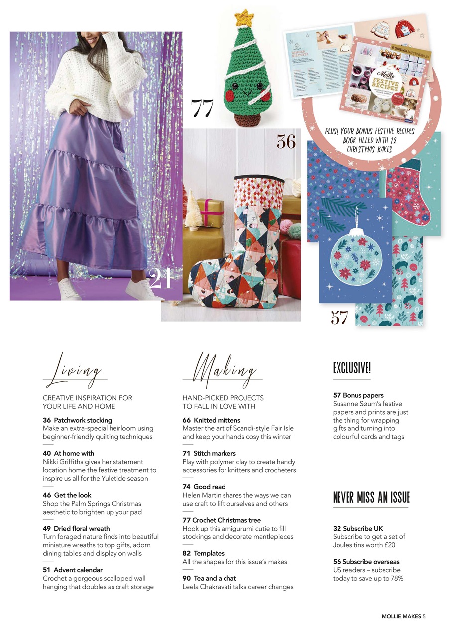 Mollie magazine Preview Pages