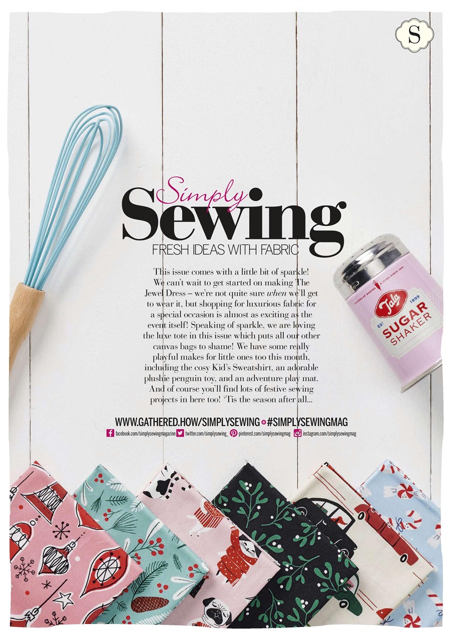 Simply Sewing Preview Pages