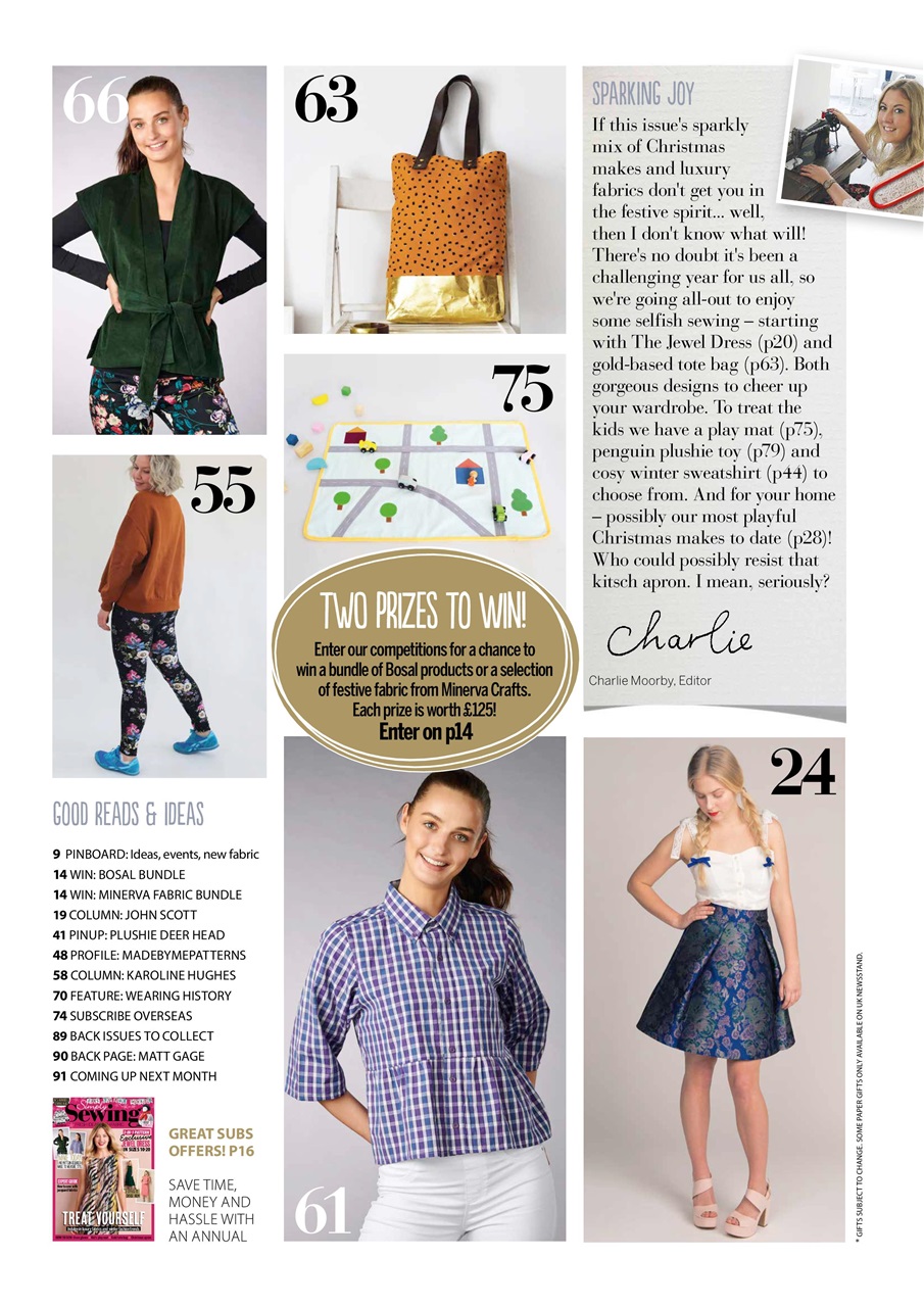 Simply Sewing Preview Pages