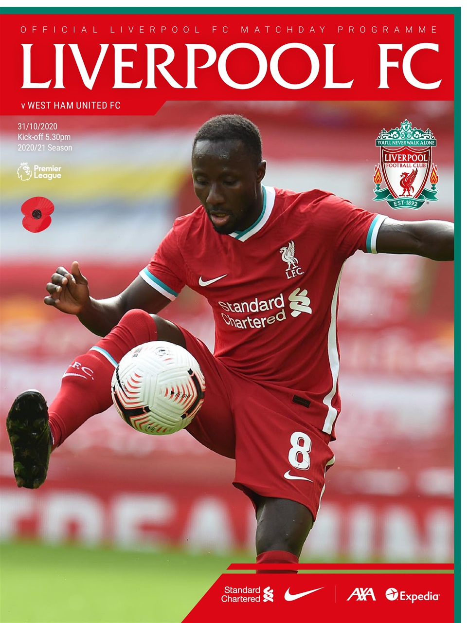 Liverpool FC Programmes Preview Pages