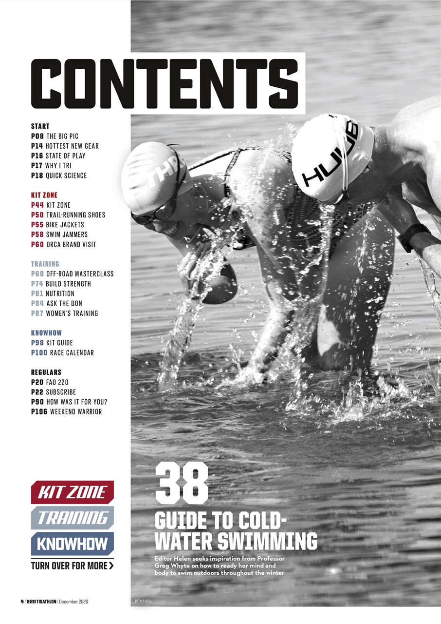 220 Triathlon Magazine Preview Pages