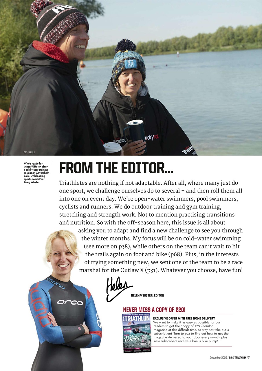 220 Triathlon Magazine Preview Pages