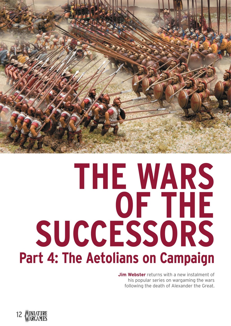 Miniature Wargames Preview Pages