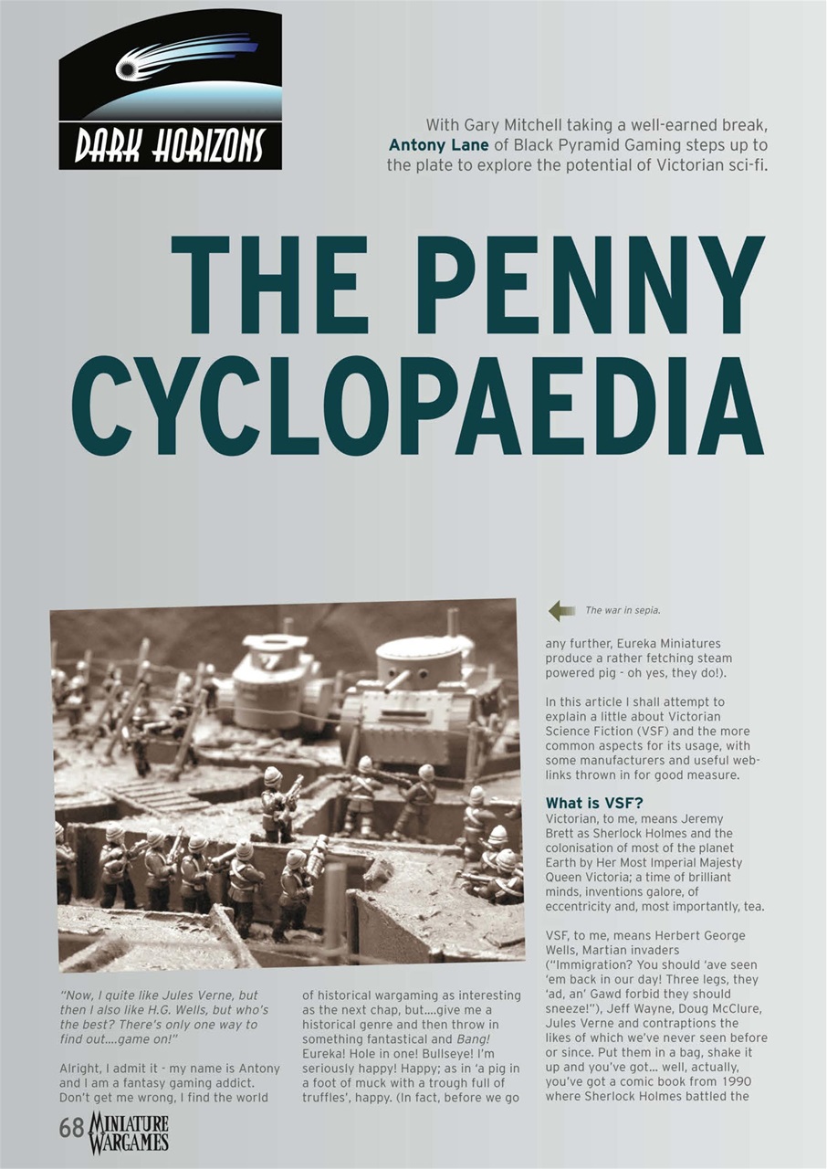 Miniature Wargames Preview Pages