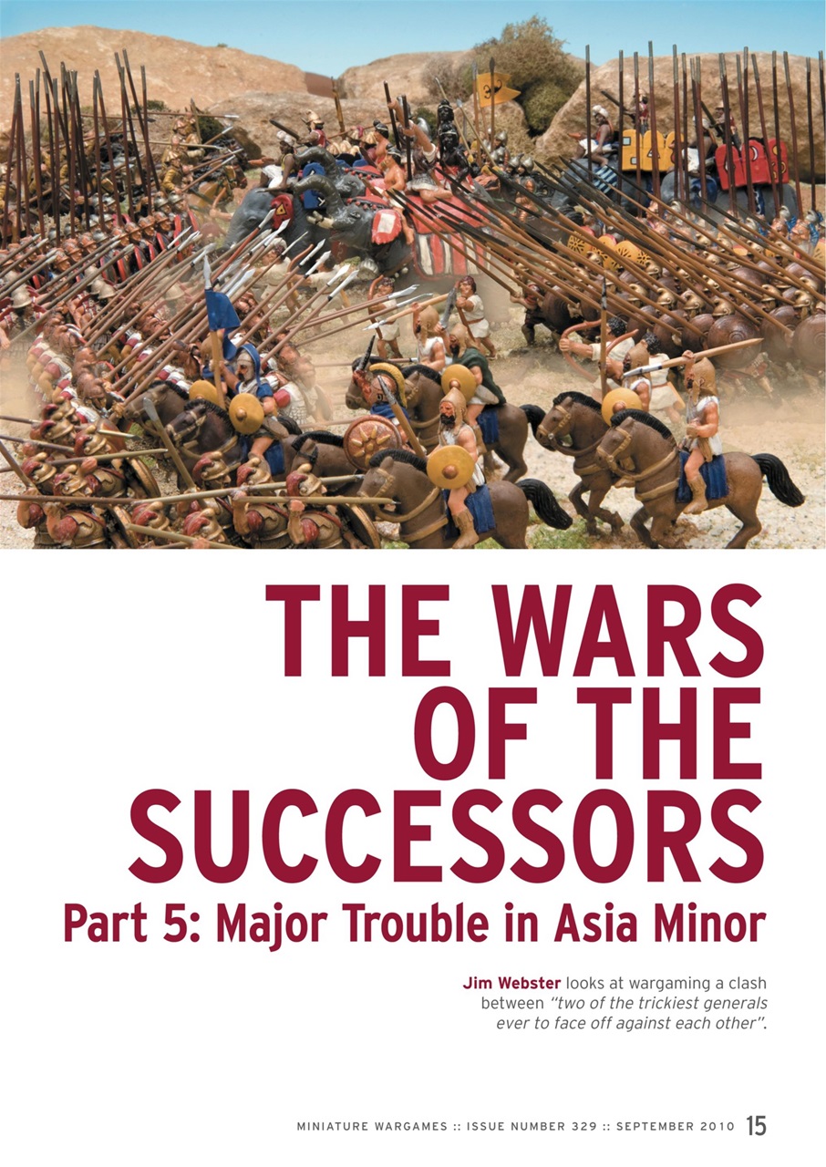 Miniature Wargames Preview Pages