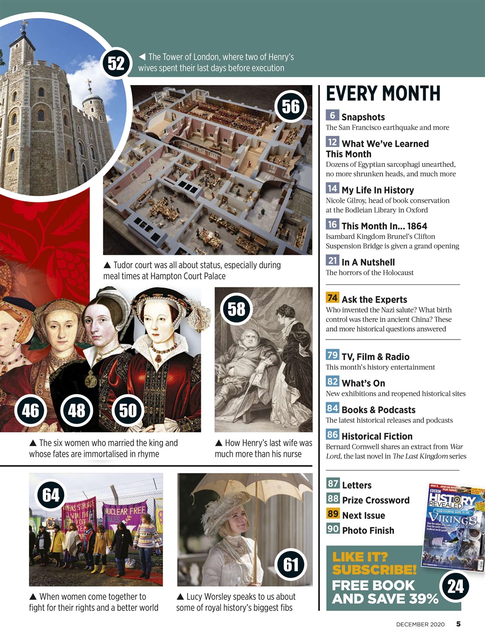 BBC History Revealed Magazine Preview Pages