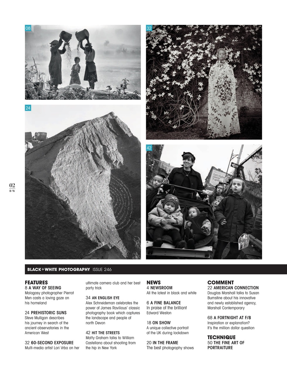 Black+White Photography Preview Pages