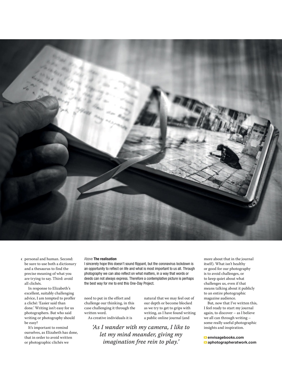 Black+White Photography Preview Pages