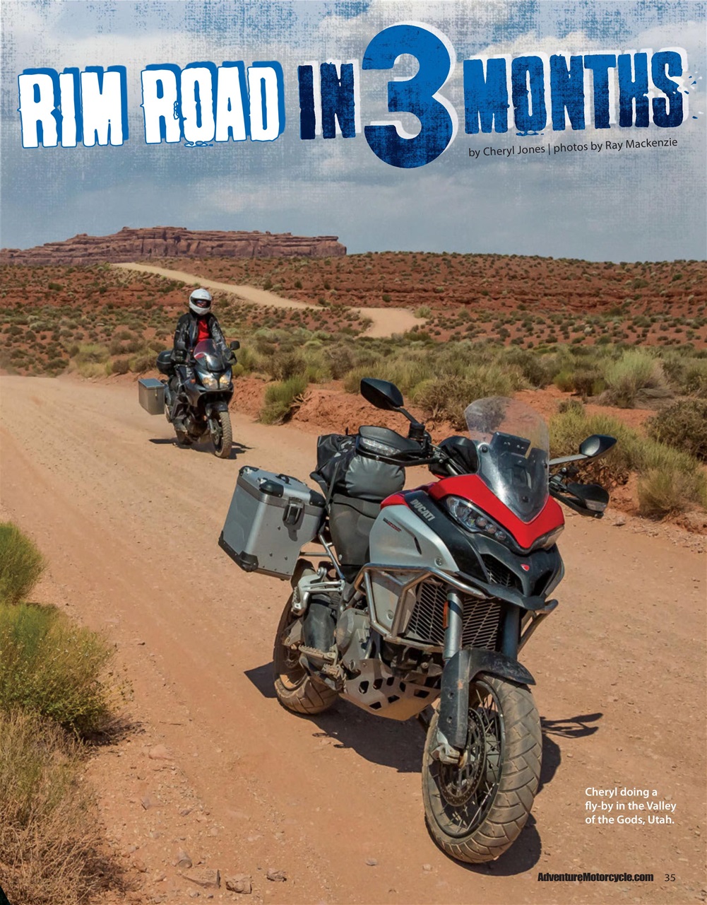 Adventure Motorcycle Preview Pages