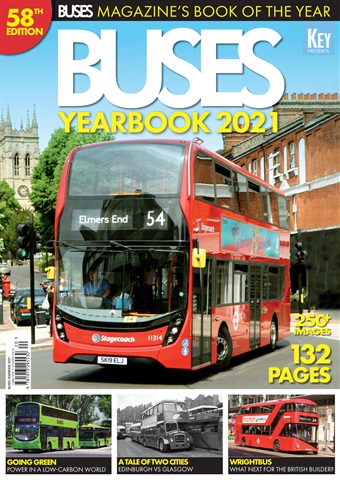 Buses Magazine issue Buses Yearbook 2021