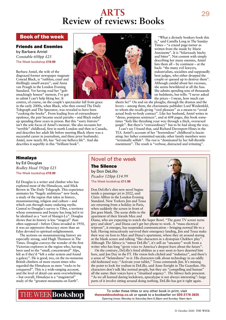 The Week Preview Pages