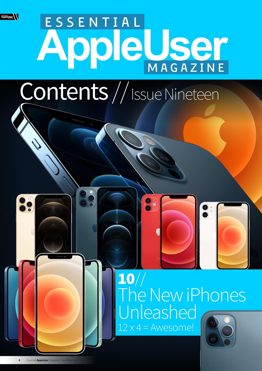 Essential Apple User Preview Pages