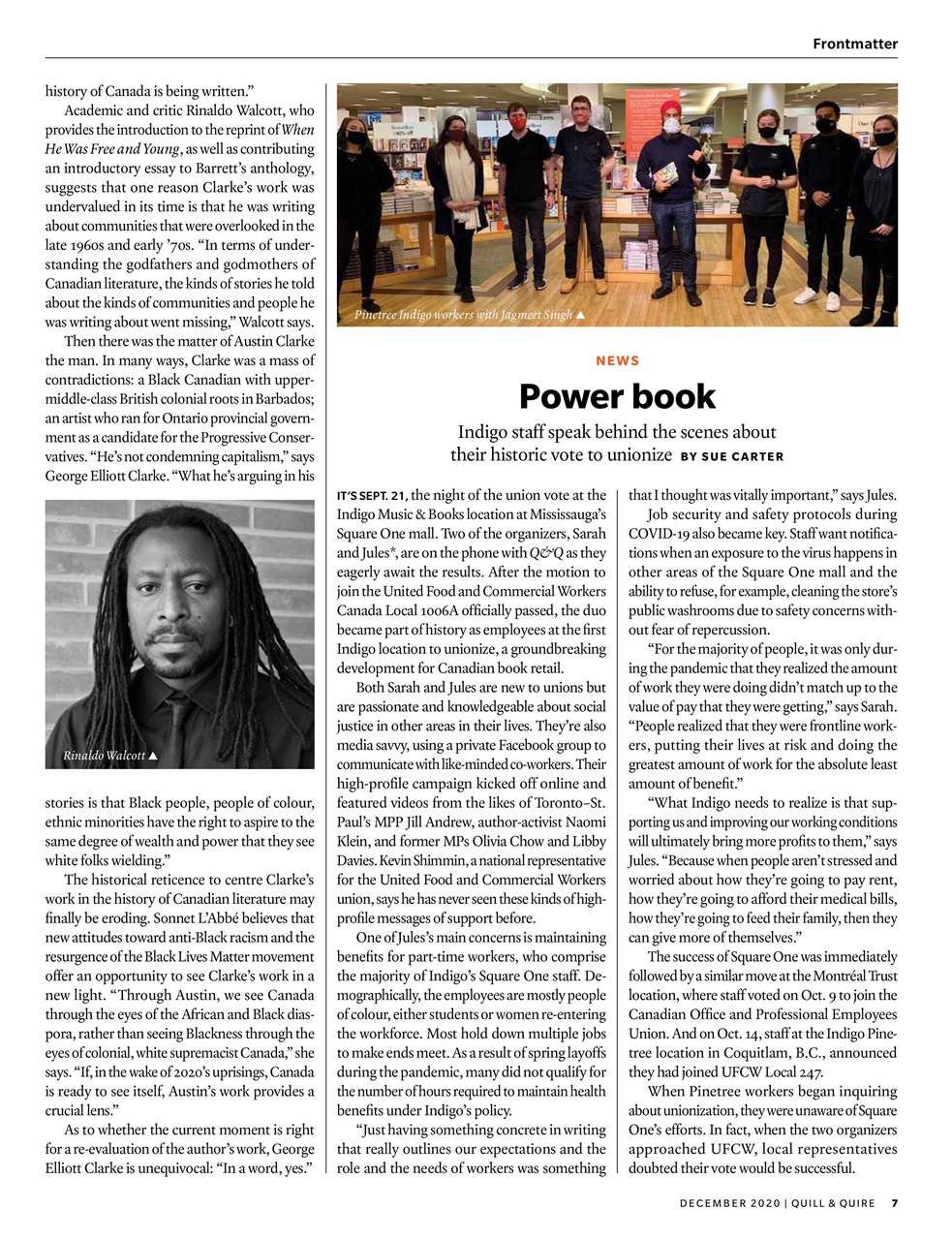 Quill & Quire Preview Pages