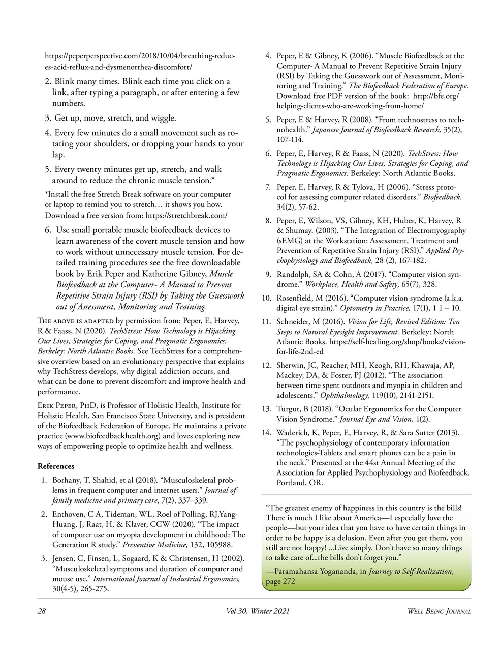 Well Being Journal Preview Pages