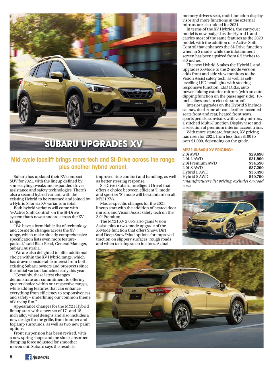 JUST 4X4S Preview Pages