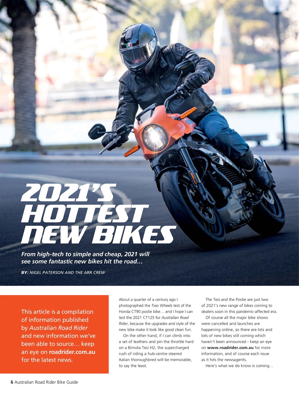 Road Rider Bike Guide Preview Pages