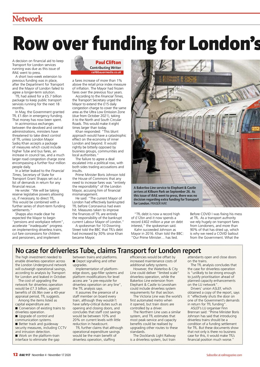 Rail Preview Pages