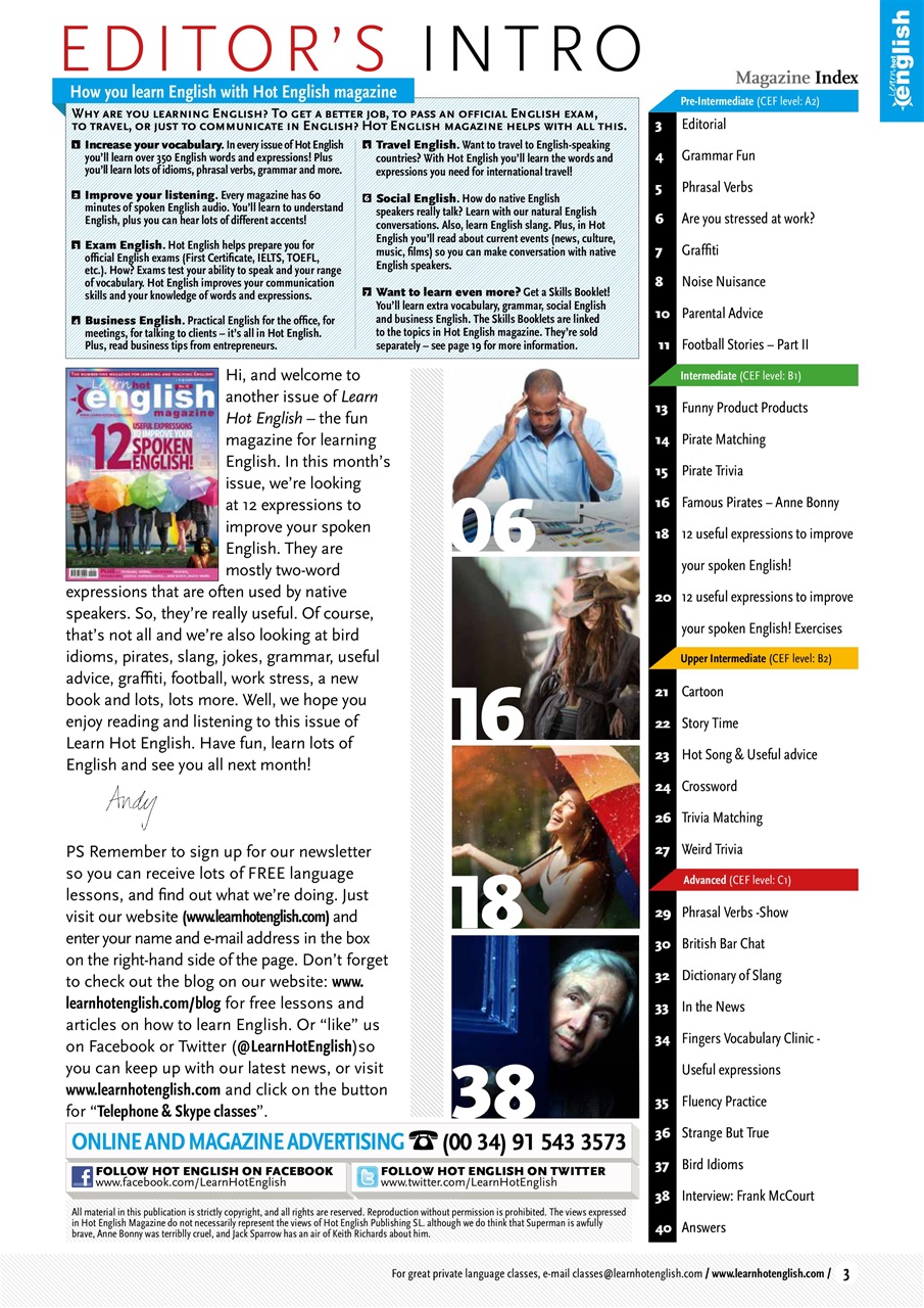 Learn Hot English Preview Pages