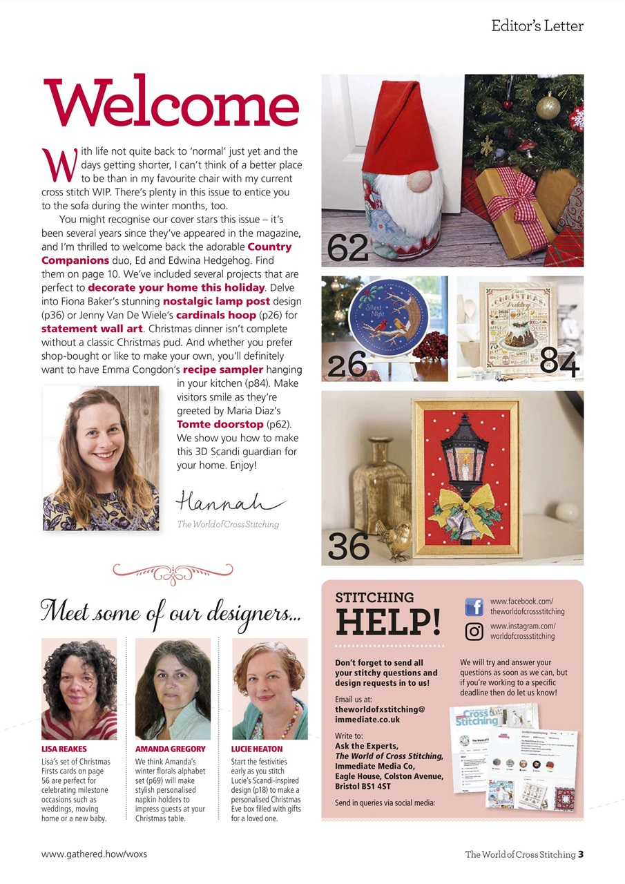The World of Cross Stitching Preview Pages