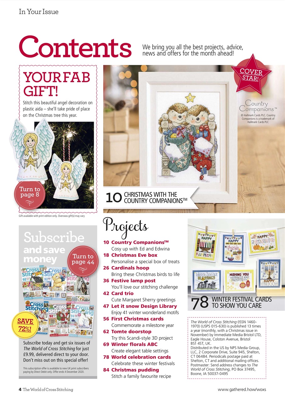 The World of Cross Stitching Preview Pages