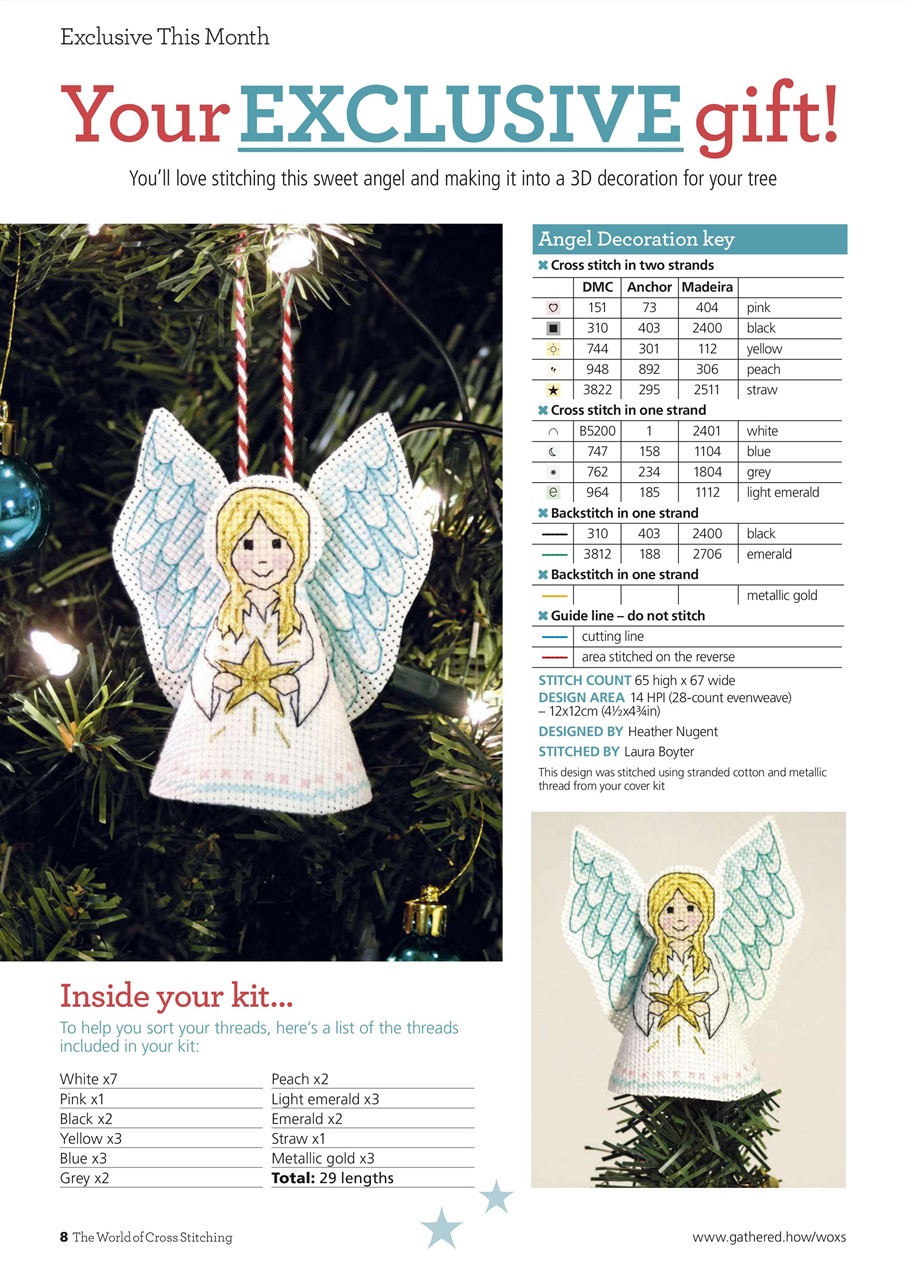 The World of Cross Stitching Preview Pages