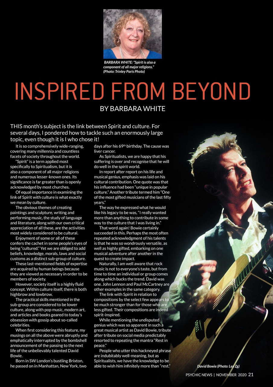 Psychic News Preview Pages