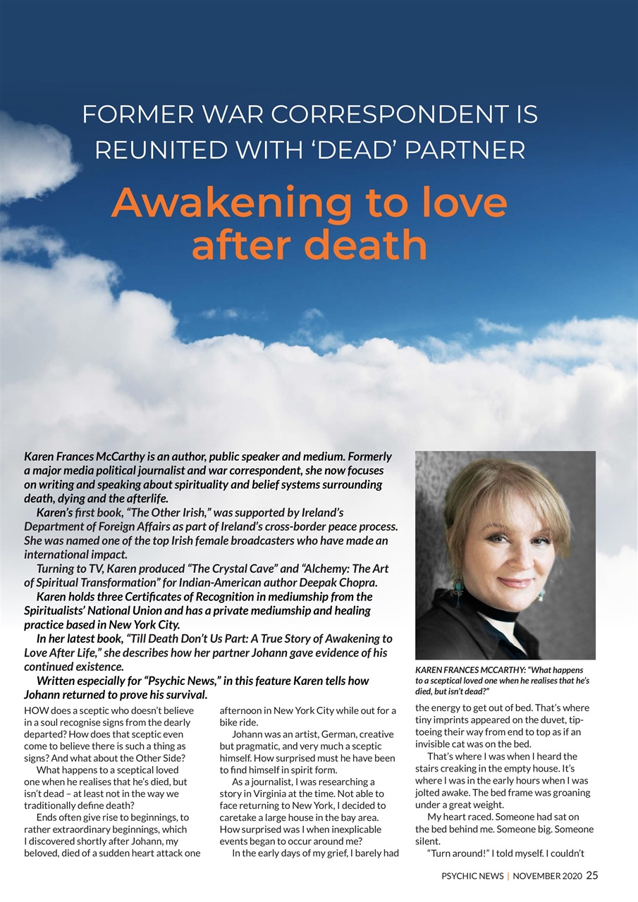 Psychic News Preview Pages