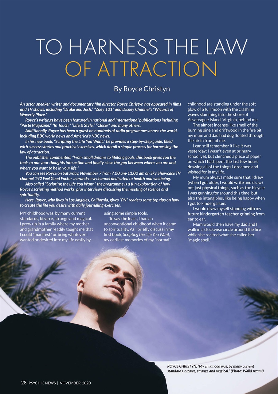 Psychic News Preview Pages