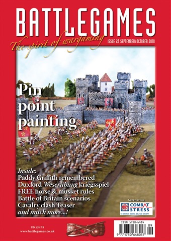 Miniature Wargames issue Battlegames Issue 23