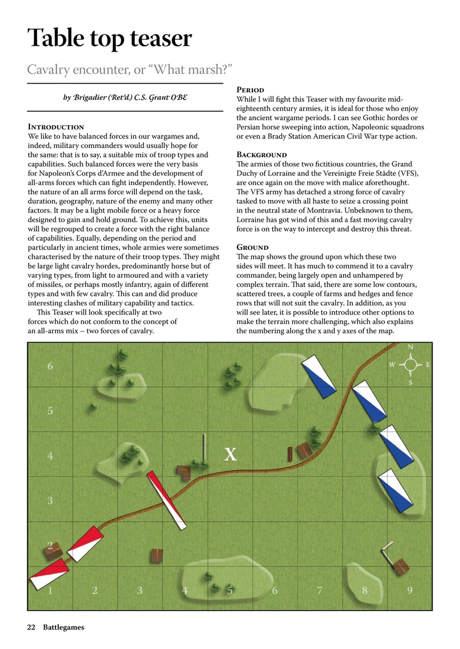 Miniature Wargames Preview Pages