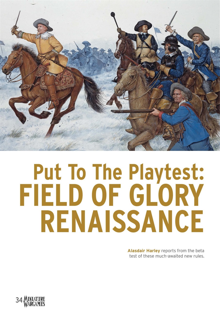 Miniature Wargames Preview Pages