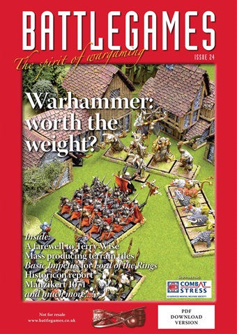 Miniature Wargames issue Battlegames Issue 24