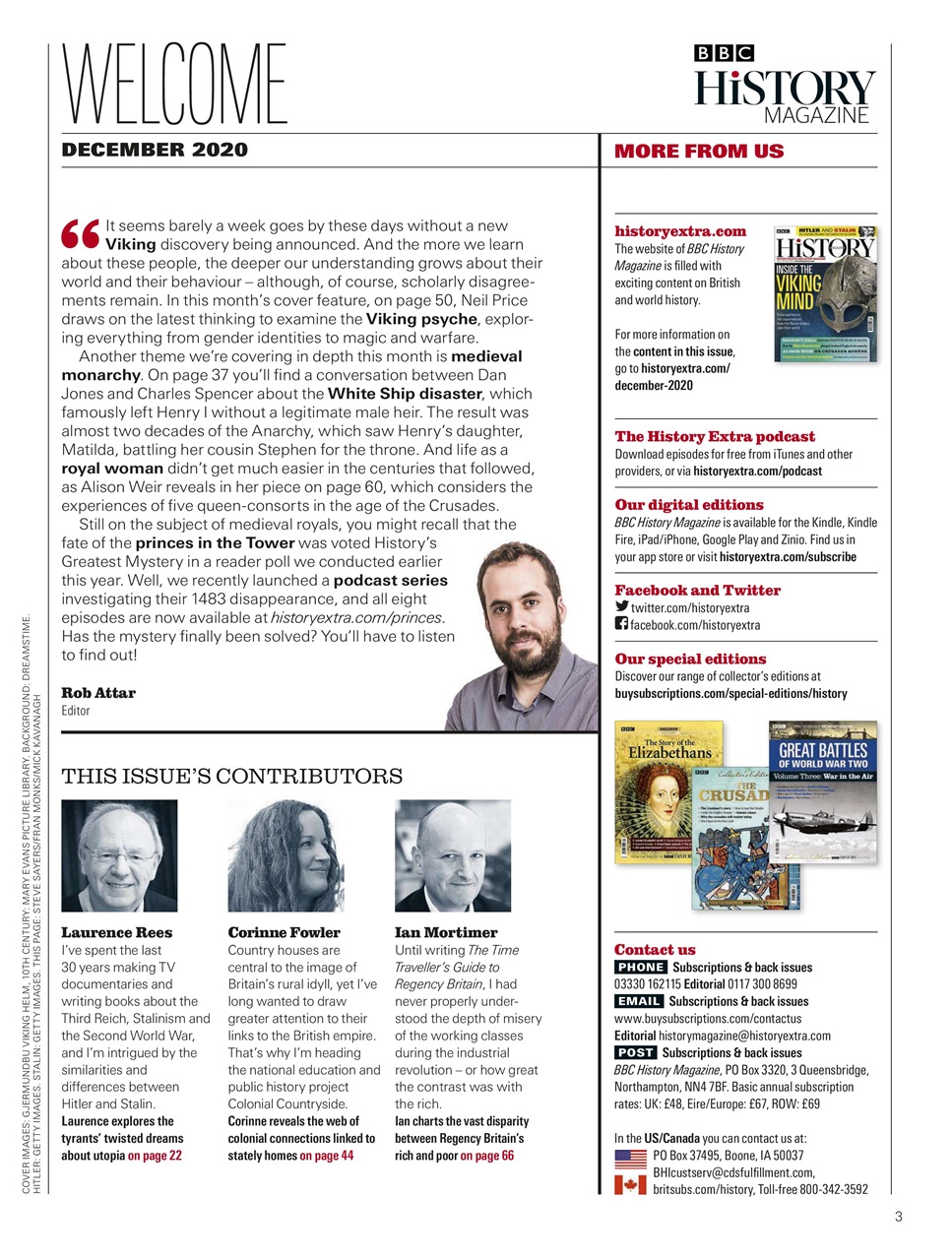 BBC History Magazine Preview Pages