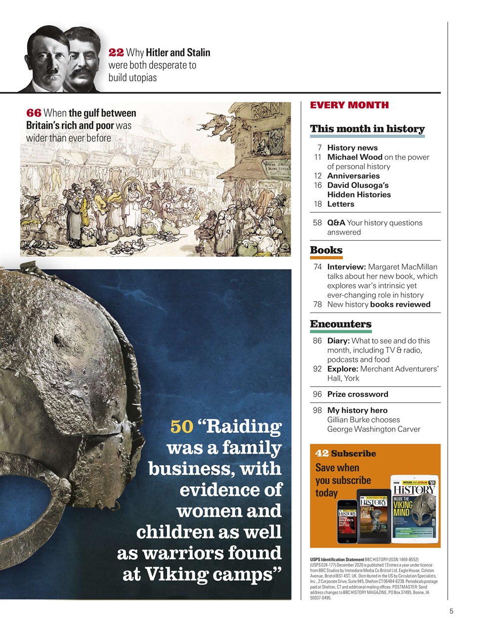 BBC History Magazine Preview Pages