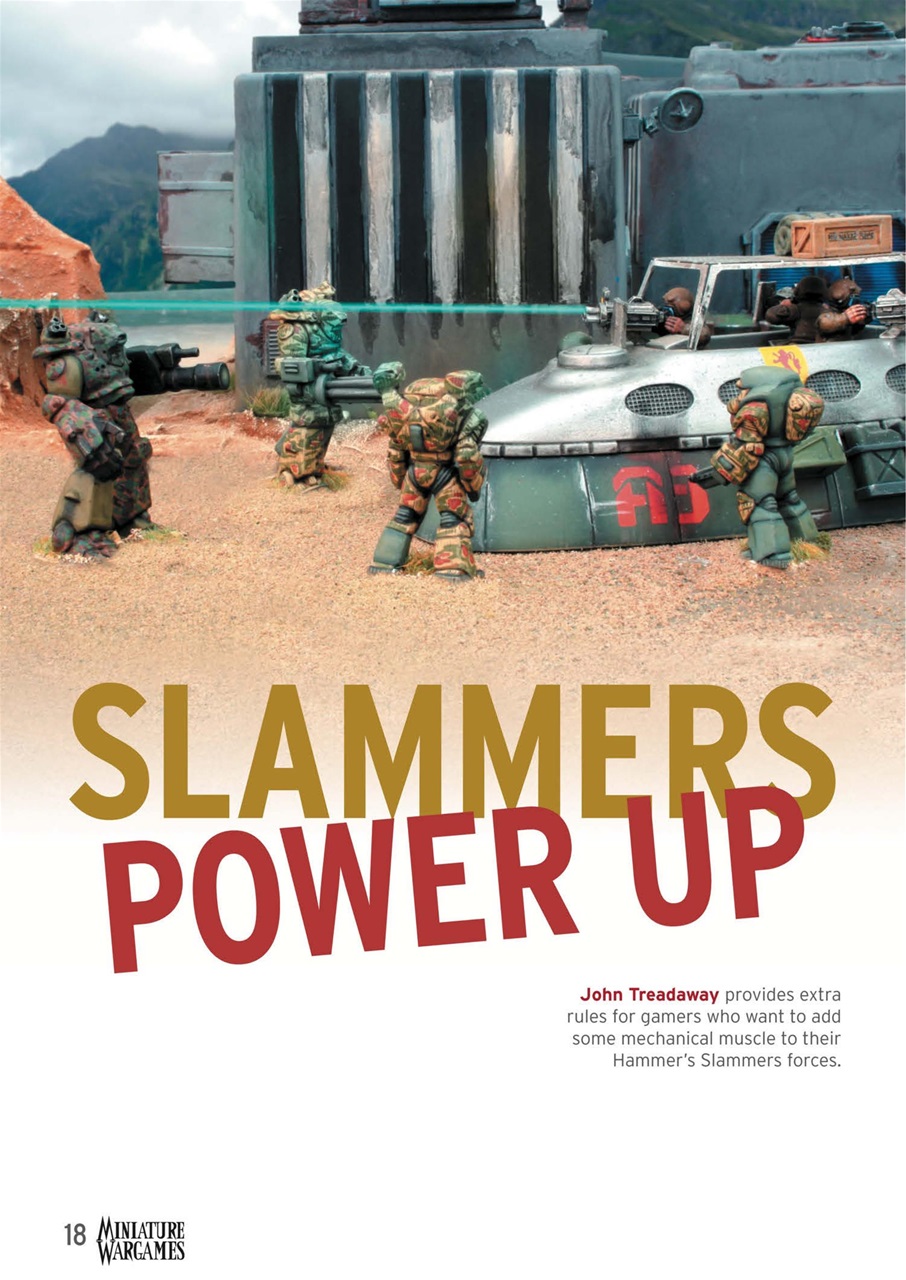 Miniature Wargames Preview Pages
