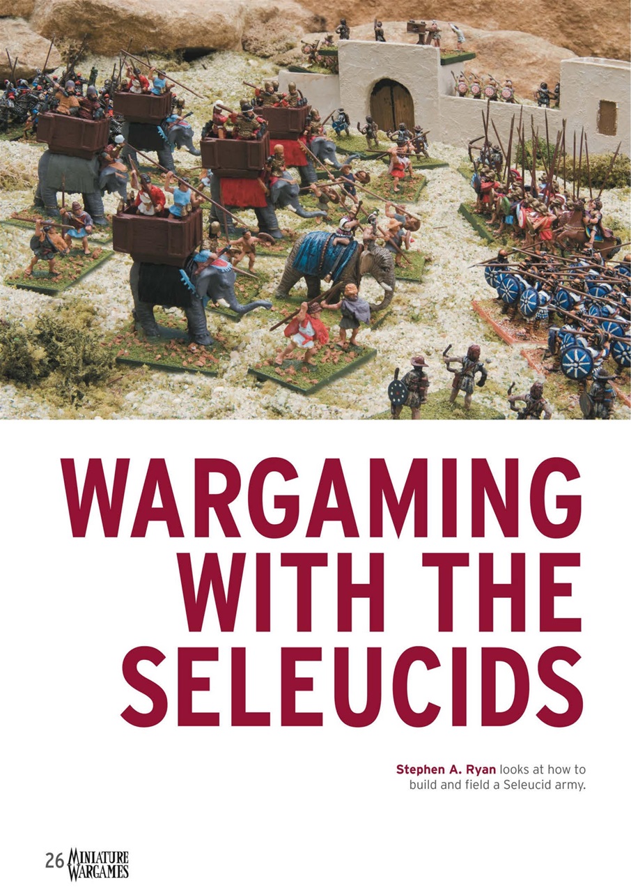 Miniature Wargames Preview Pages