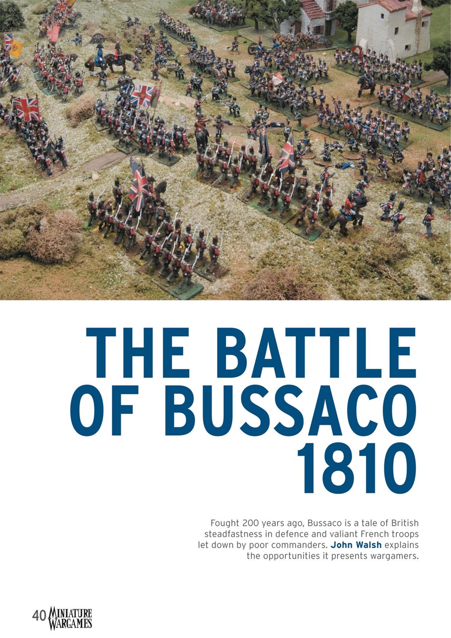 Miniature Wargames Preview Pages