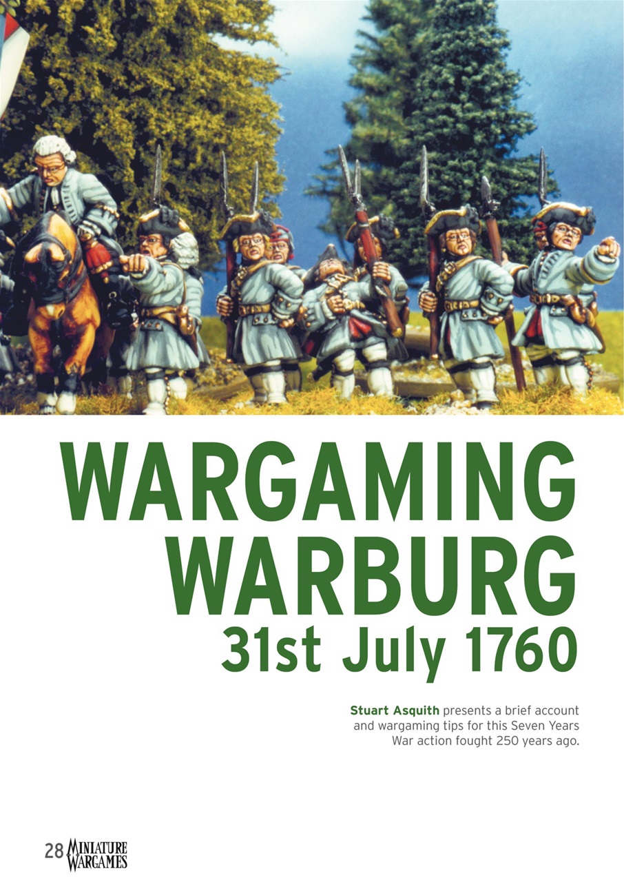 Miniature Wargames Preview Pages
