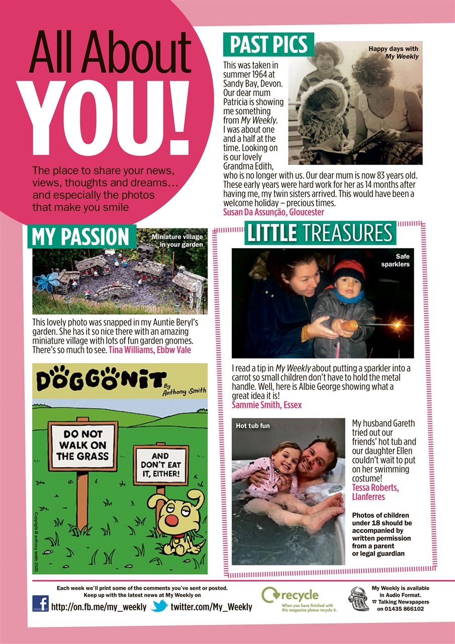 My Weekly Preview Pages