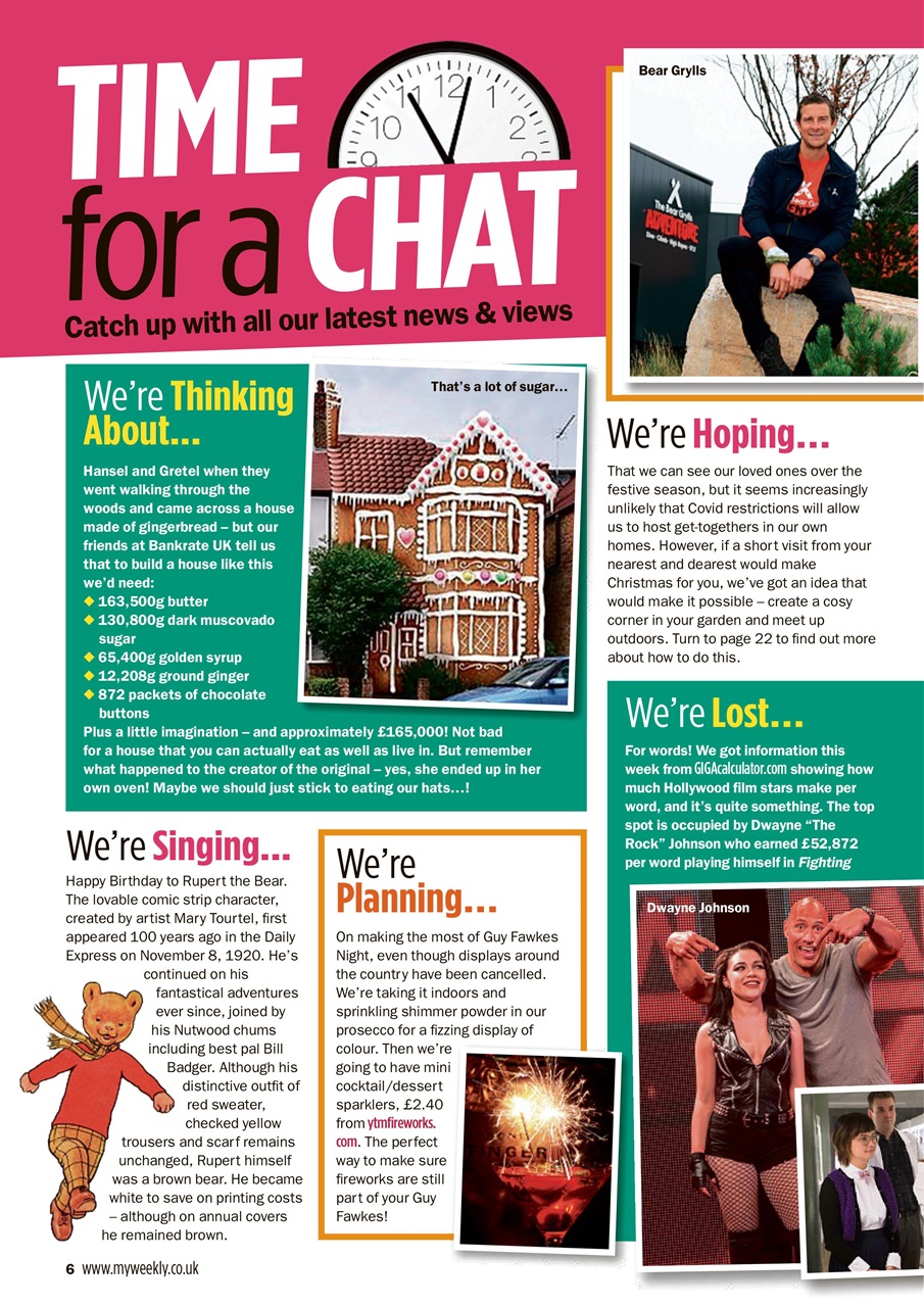 My Weekly Preview Pages