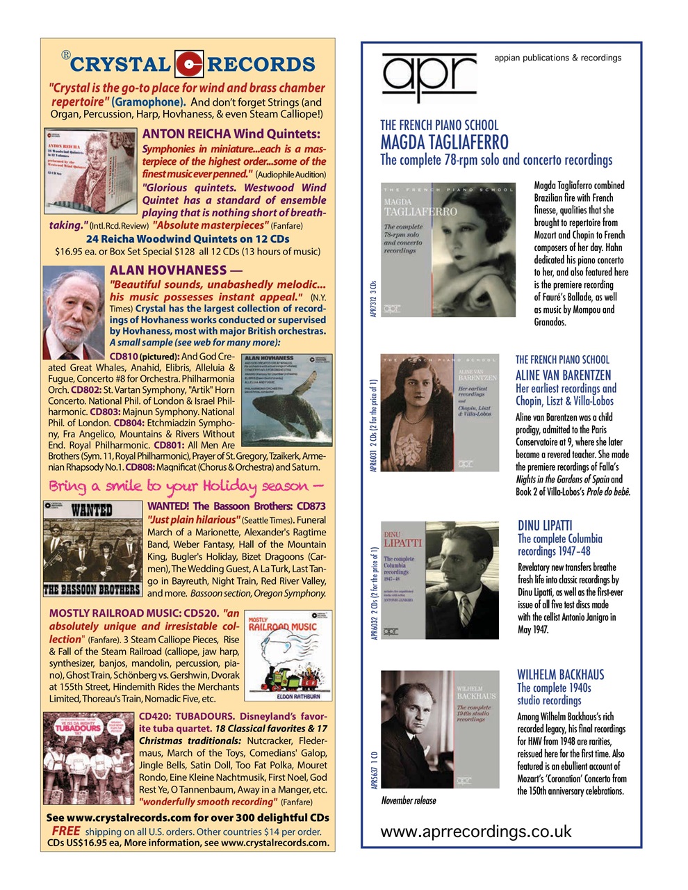 Gramophone Preview Pages